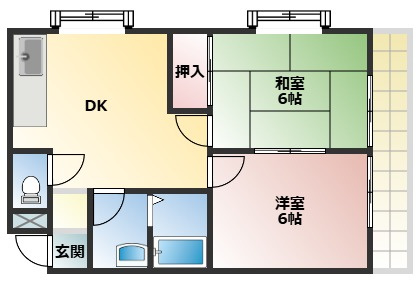 プリベイル西神戸の間取り