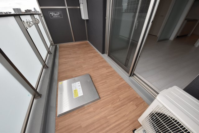 ルネフラッツ玉造本町のバルコニー