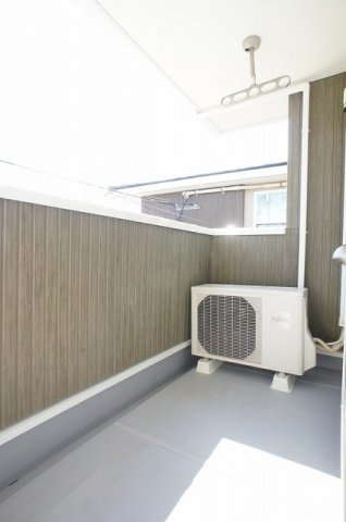 サン・プラシード　Ｄのバルコニー