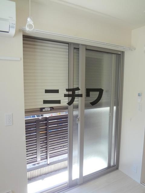 ＭＳセンチュリー南大井のバルコニー|電動防犯シャッター