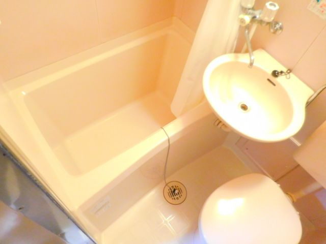 高槻市上本町の賃貸マンションの浴室