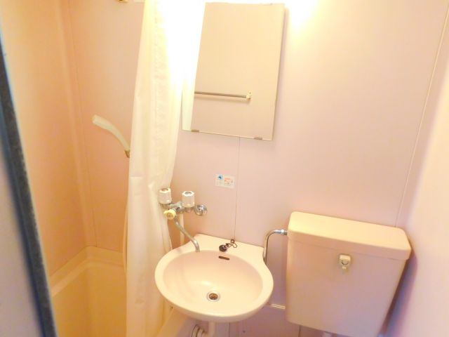 高槻市上本町の賃貸マンションの洗面所