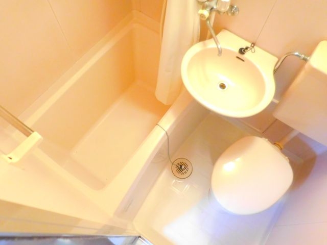 高槻市上本町の賃貸マンションの浴室