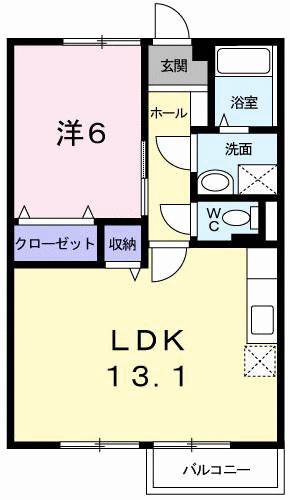 メゾン　ボナールの間取り