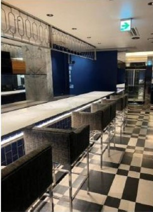 日宝笠屋町センターの内装