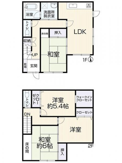 【間取り】 | アトムセレクト船橋市金杉5丁目中古戸建て