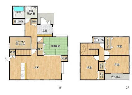 【間取り】 | 合志市幾久富