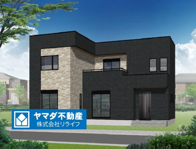 タマタウン　岐阜市粟野西（岩野田小）　全2区画分譲の外観|■1号棟
■YAMADA電機の　ヤマダ不動産　株式会社リライフ　岐阜店■
いつでもお問合わせ下さい。
