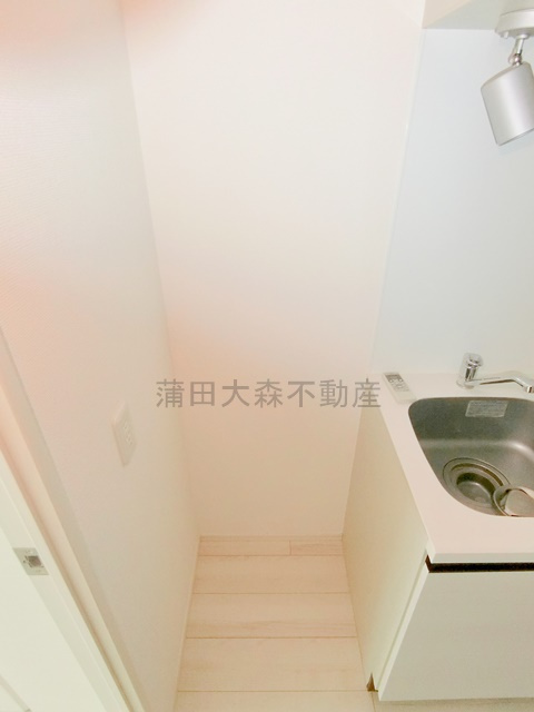 パティーナ蒲田南のキッチン|冷蔵庫置き場