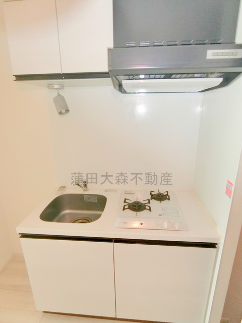 パティーナ蒲田南のキッチン|2口ガスシステムキッチン