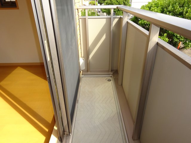 トゥサンパティークのバルコニー