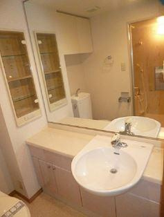 ルート四谷三丁目の独立洗面台|同タイプ参考写真