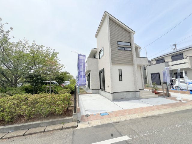 羽村市緑ヶ丘4丁目　新築戸建全9棟の駐車場|駐車スペース2台駐車可能(車種による)