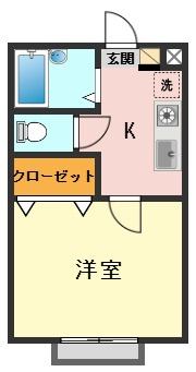 リリックコート翔の間取り