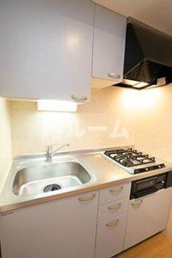 板橋区志村３丁目の賃貸マンションのキッチン