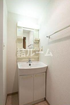 板橋区志村３丁目の賃貸マンションの洗面所