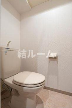 板橋区志村３丁目の賃貸マンションのトイレ