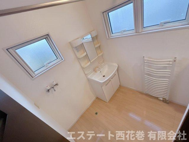 桜台住宅の洗面所