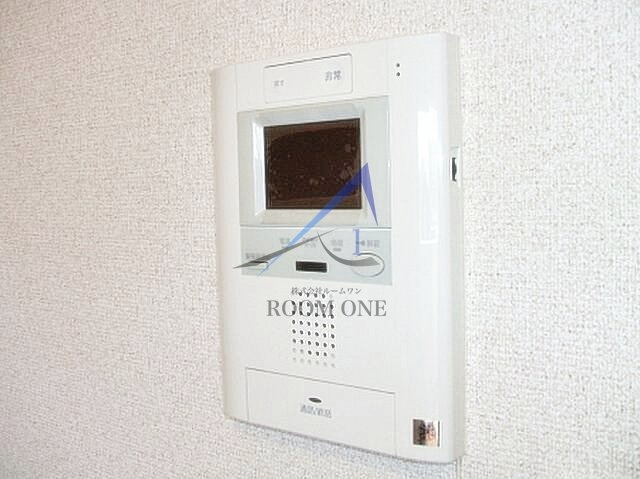 クレアシオン目白通りのセキュリティ|モニター付きインターホンです。