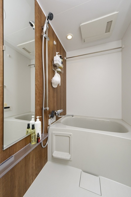 新品家具付きマンション舞鶴19(KaGood福岡)の浴室|お風呂で日々の疲れを落としましょう
