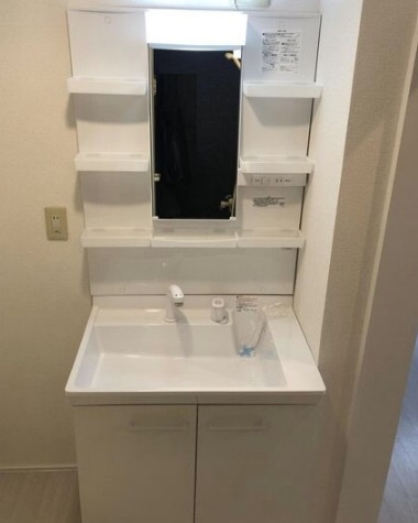 大阪市中央区瓦屋町２丁目の賃貸マンションの洗面所