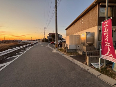 【前面道路含む現地写真】 | GSTAGE尾張旭市西大道町全４棟【仲介手数料無料　旭小　旭中】 | 本日ご案内可能です！