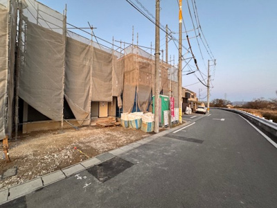 【前面道路含む現地写真】 | GSTAGE尾張旭市西大道町全４棟【仲介手数料無料　旭小　旭中】