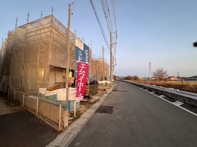 【前面道路含む現地写真】 | GSTAGE尾張旭市西大道町全４棟【仲介手数料無料　旭小　旭中】 | 本日ご案内可能です！