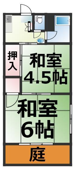 【間取り】 | 北條荘