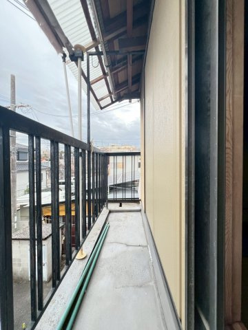 茨木市豊川４丁目貸家のバルコニー