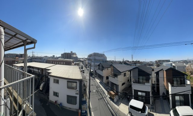 第13大宮ハイツの展望|眺望良好です