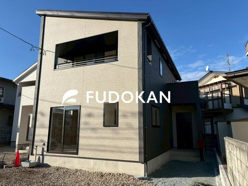 山形市花楯【新築建売住宅】の外観|現地外観写真。ご予約受付中！