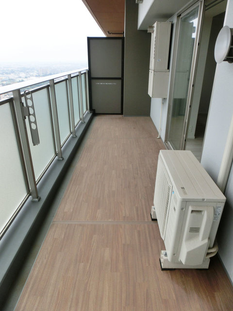 パークシティ柏の葉キャンパス　ザ・ゲートタワー　ウエストのバルコニー|※写真は同タイプ住戸です。