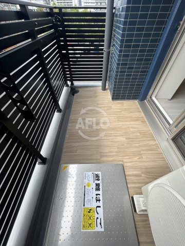 プレサンス大国町ブライスのバルコニー|プレサンス大国町ブライス　バルコニー