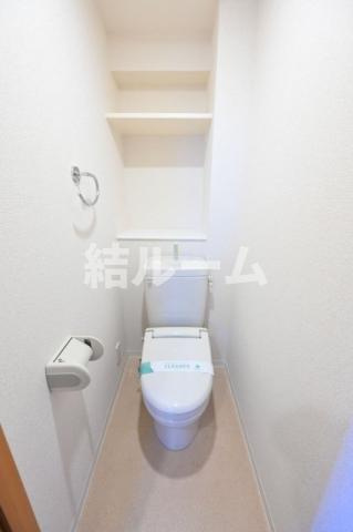 北区滝野川５丁目の賃貸マンションのトイレ