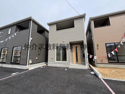 【外観】 | 神戸市西区王塚台７丁目　新築戸建5号棟　仲介手数料無料！ | 西区王塚台７　新築　仲介手数料無料！