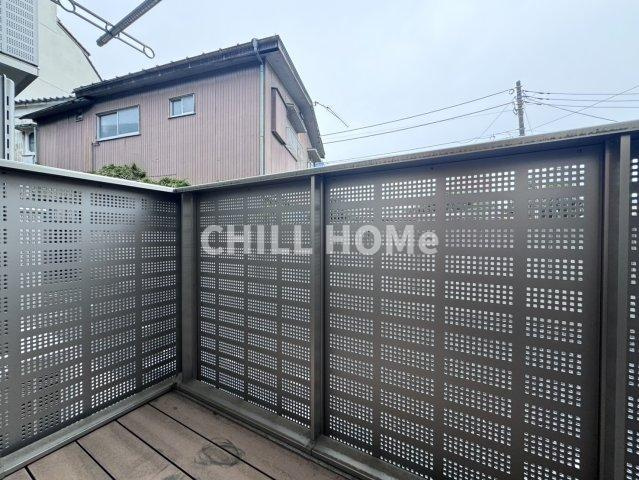 アルファベット　Ⅱのバルコニー|当社、チルホームのHPもご覧ください(^^)/物件情報多数♪