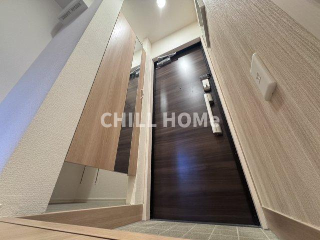 アルファベット　Ⅱの玄関|当社、チルホームのHPもご覧ください(^^)/物件情報多数♪