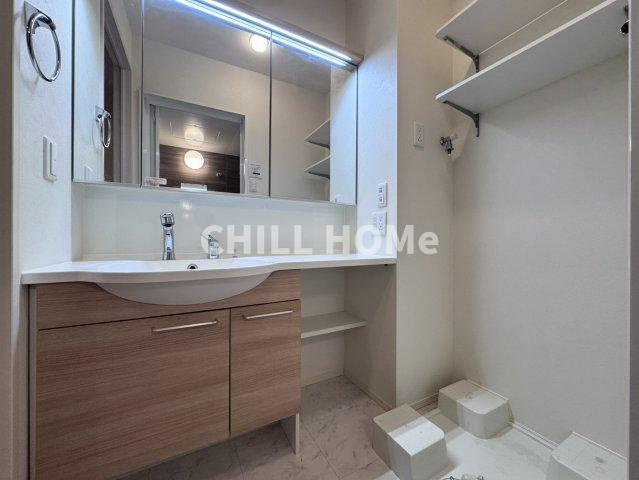 アルファベット　Ⅱの洗面所|当社、チルホームのHPもご覧ください(^^)/物件情報多数♪