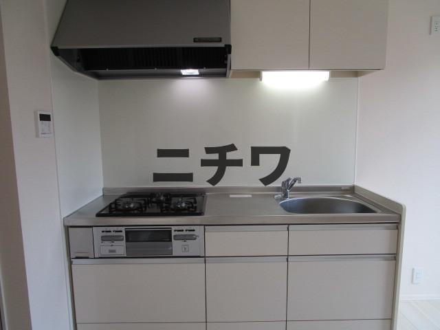 ゼームス坂メゾンのキッチン|別部屋参考写真（301号室は２口コンロです。）