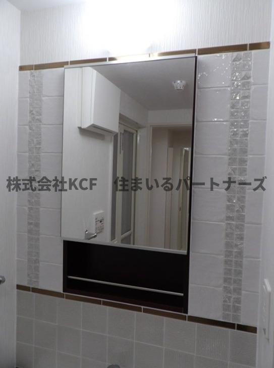 リッツ・アヴェニューの洗面所|スペースが確保できる洗面所です