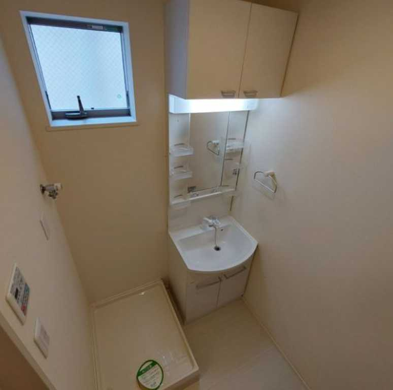 パルクレール上町　角部屋　オートロック　駅近の洗面所