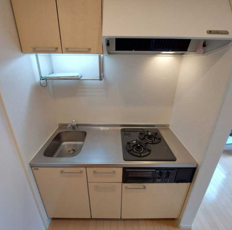 パルクレール上町　角部屋　オートロック　駅近のキッチン