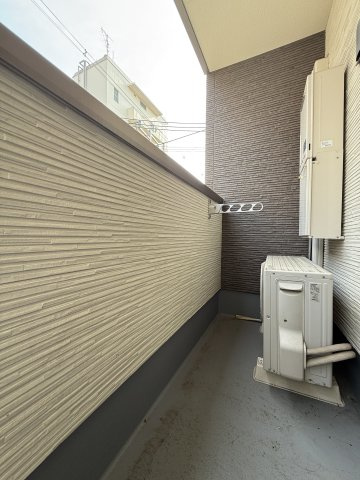 フジパレス山之内Ⅱ番館のバルコニー