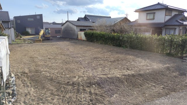 ６６５７７　岐阜市鏡島東３丁目土地の外観
