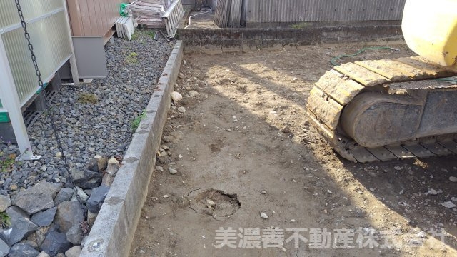 ６６５７７　岐阜市鏡島東３丁目土地の外観