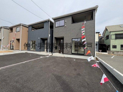 【外観】 | 神戸市西区王塚台７丁目　新築戸建8号棟　仲介手数料無料！ | 西区王塚台７　新築　仲介手数料無料！