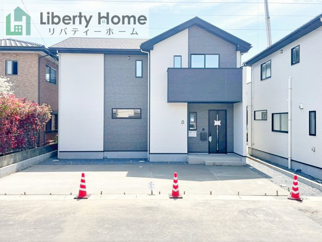 土浦市木田余1期　新築戸建　2号棟の外観