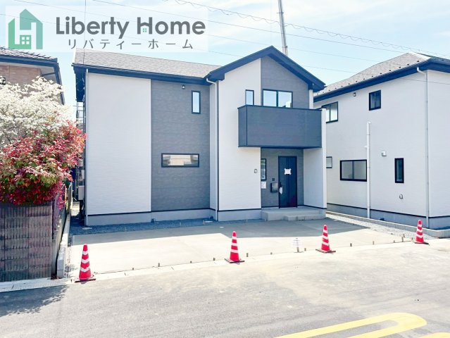 土浦市木田余1期　新築戸建　2号棟の外観