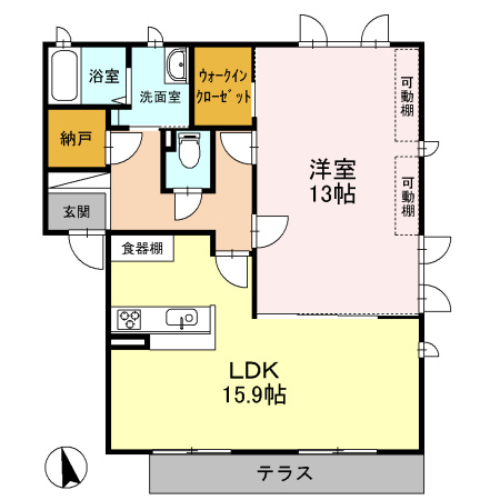 GRANCEED寿の間取り